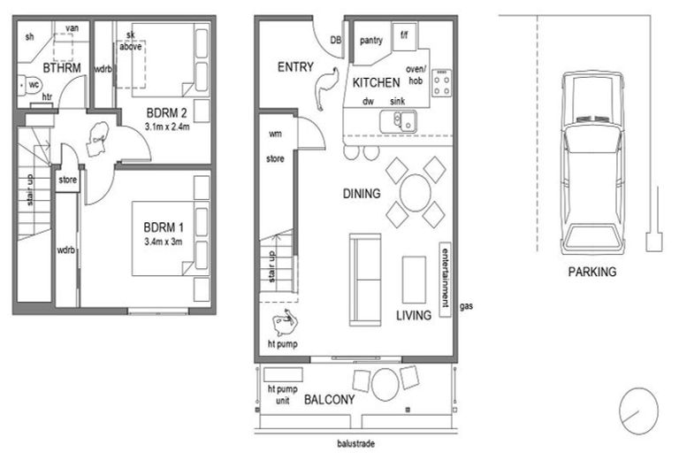 Photo of property in 20/8u Girton Terrace, Mount Cook, Wellington, 6021