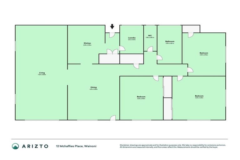 Photo of property in 12 Mchaffies Place, Wainoni, Christchurch, 8061