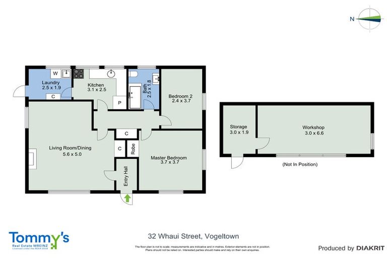 Photo of property in 32 Whaui Street, Vogeltown, Wellington, 6021