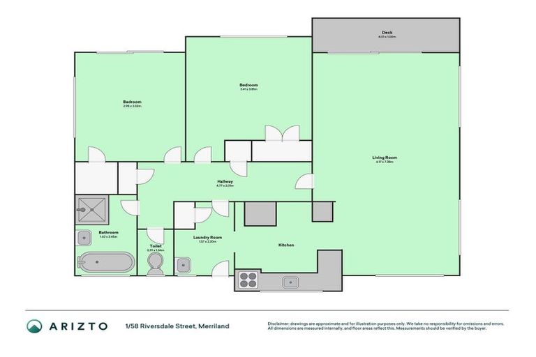 Photo of property in 1/58 Riversdale Drive, Merrilands, New Plymouth, 4312