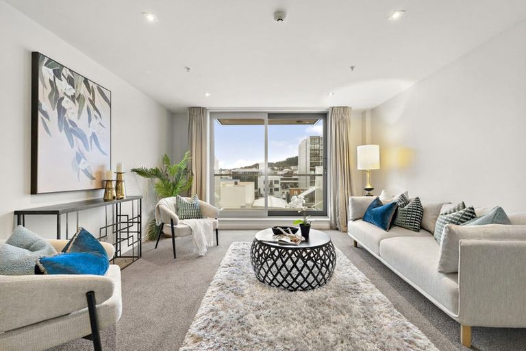 Photo of property in Republic Apartments, 4d/10 Lorne Street, Te Aro, Wellington, 6011