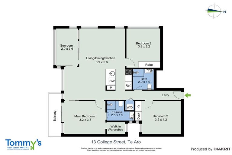 Photo of property in Forte Apartments, 112/13u College Street, Te Aro, Wellington, 6011