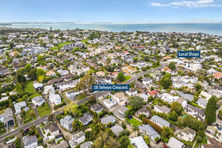 Photo of property in 18 Selwyn Crescent, Forrest Hill, Auckland, 0620