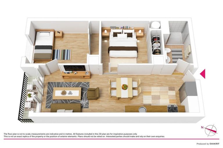 Photo of property in 405/21u King Street, Mount Cook, Wellington, 6021