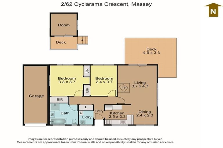 Photo of property in 62 Cyclarama Crescent, Massey, Auckland, 0614