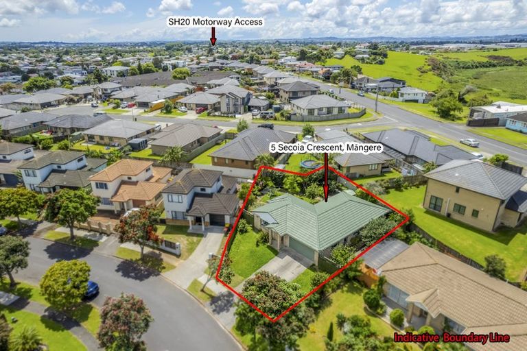 Photo of property in 5 Secoia Crescent, Mangere, Auckland, 2022