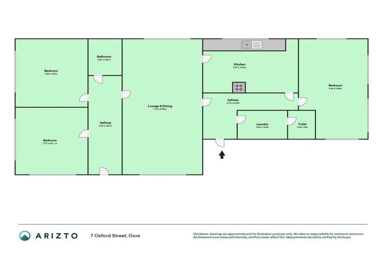 Photo of property in 7 Oxford Street, East Gore, Gore, 9710