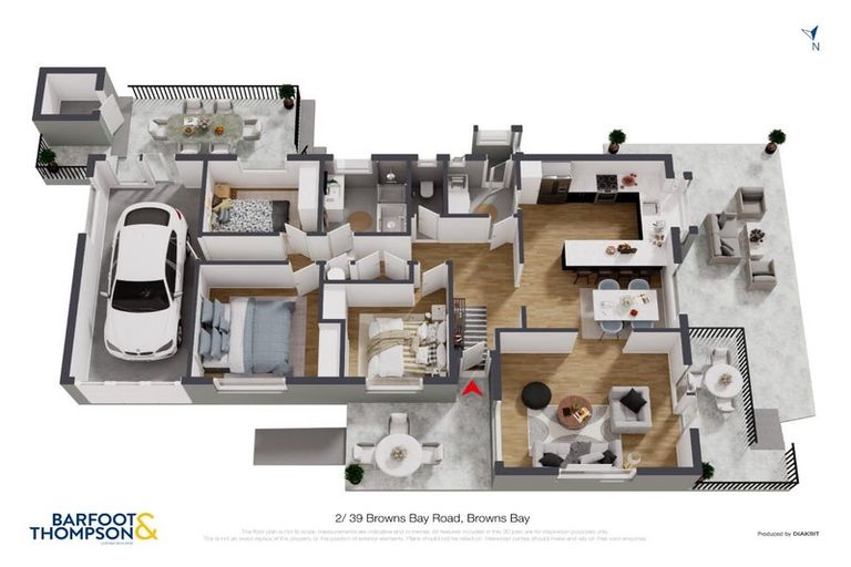 Photo of property in 2/39 Browns Bay Road, Browns Bay, Auckland, 0630