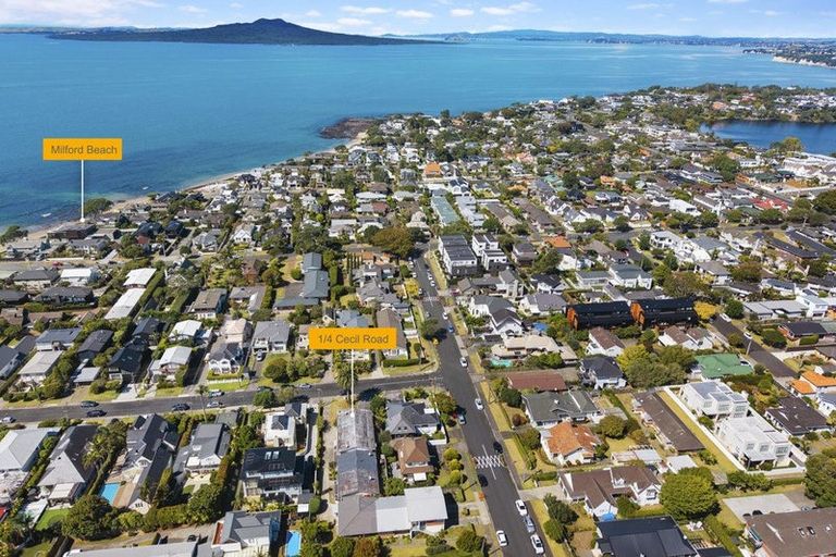 Photo of property in 1/4 Cecil Road, Milford, Auckland, 0620