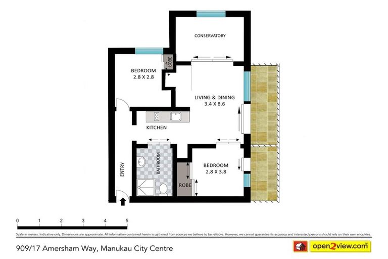 Photo of property in 909/17 Osterley Way, Manukau, Auckland, 2104