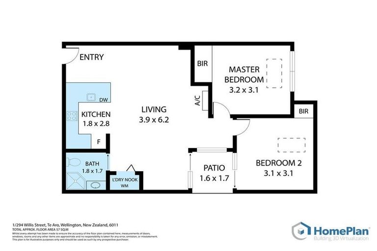 Photo of property in 294u1 Willis Street, Aro Valley, Wellington, 6011