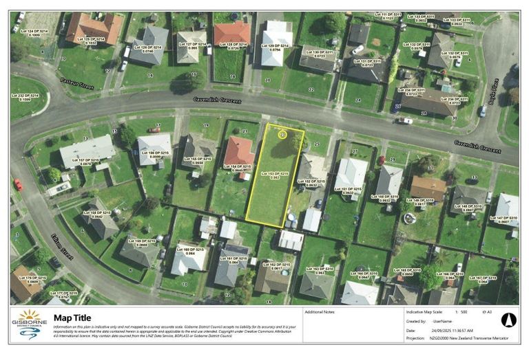 Photo of property in 23 Cavendish Crescent, Outer Kaiti, Gisborne, 4010