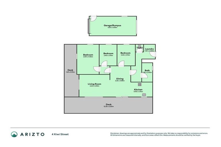 Photo of property in 4 Kiwi Street, Whanganui East, Whanganui, 4500