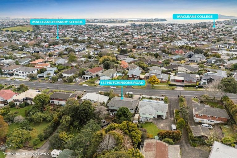 Photo of property in 137 Hutchinsons Road, Bucklands Beach, Auckland, 2014