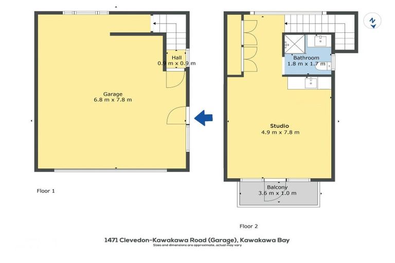 Photo of property in 1471 Clevedon Kawakawa Road, Kawakawa Bay, Papakura, 2585
