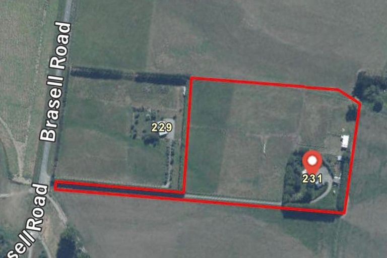 Photo of property in 231 Brasell Road, Pareora West, Timaru, 7972