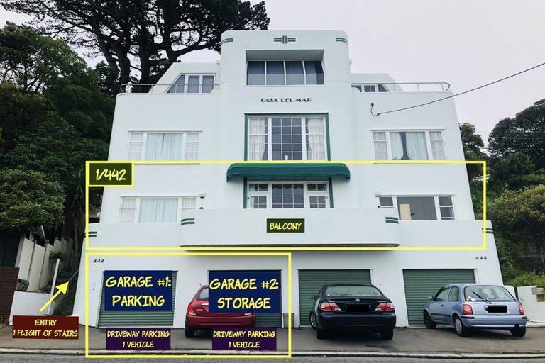 Photo of property in 442f1 Evans Bay Parade, Hataitai, Wellington, 6021