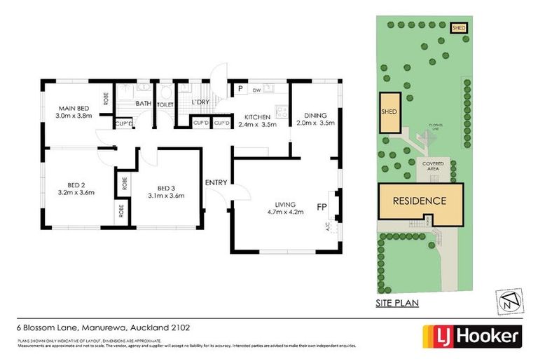 Photo of property in 6 Blossom Lane, Manurewa, Auckland, 2102