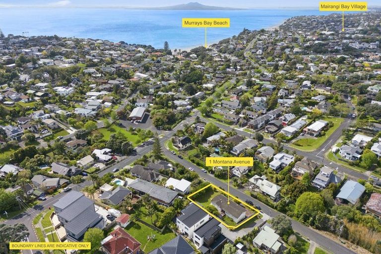 Photo of property in 1 Montana Avenue, Murrays Bay, Auckland, 0630