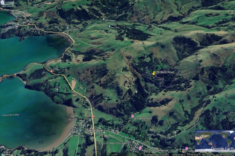 Photo of property in 129 Bells Road, Takamatua, Akaroa, 7581