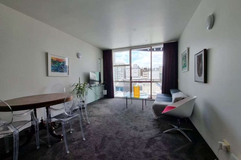 Photo of property in Sirocco Apartments, 614/8u Church Street, Wellington Central, Wellington, 6011