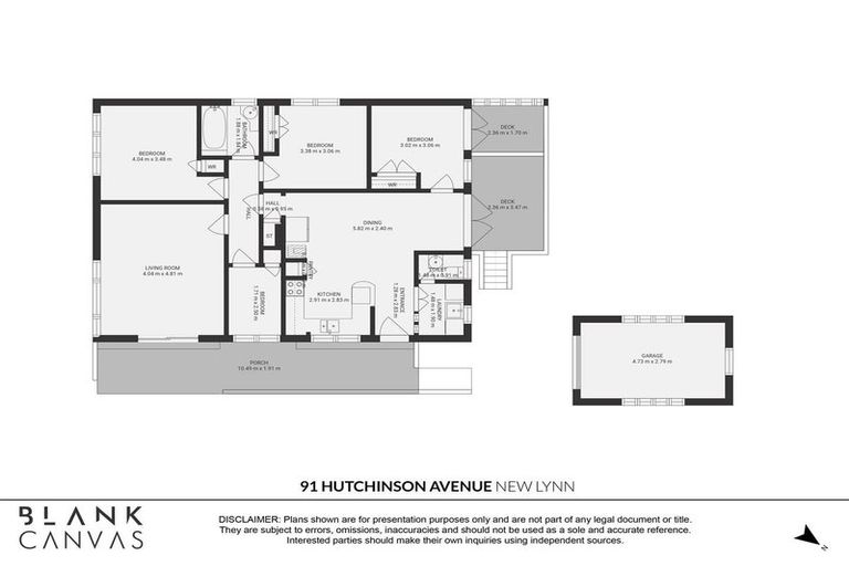 Photo of property in 91 Hutchinson Avenue, New Lynn, Auckland, 0600