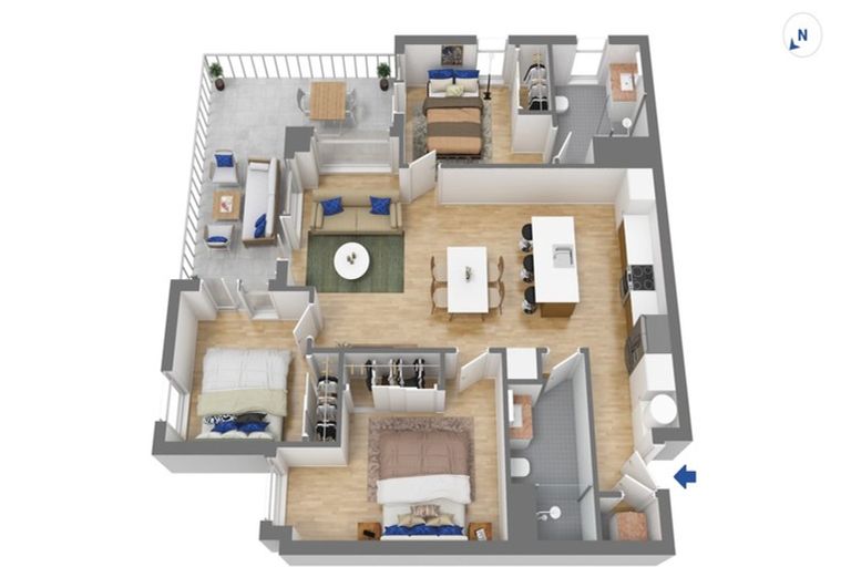 Photo of property in 316/3 Kaipiho Lane, Albany, Auckland, 0632