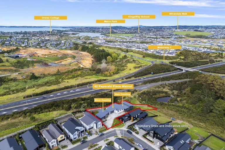 Photo of property in 42 Paparahi Place, Wainui, 0992