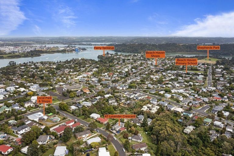 Photo of property in 47 Lysander Crescent, Beach Haven, Auckland, 0626