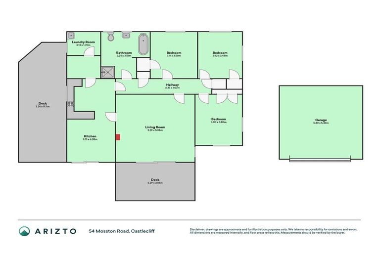 Photo of property in 54 Mosston Road, Castlecliff, Whanganui, 4501