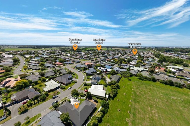 Photo of property in 15 Van Dieman Close, Templeton, Christchurch, 8042