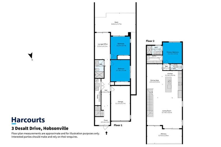 Photo of property in 3 Desalt Drive, Hobsonville, Auckland, 0616