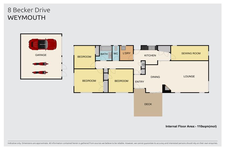 Photo of property in 8 Becker Drive, Weymouth, Auckland, 2103