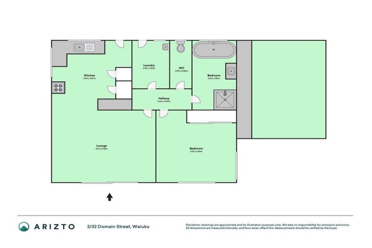 Photo of property in 2/32 Domain Street, Waiuku, 2123