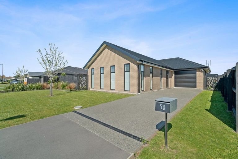 Photo of property in 58 Lucca Crescent, Rolleston, 7615