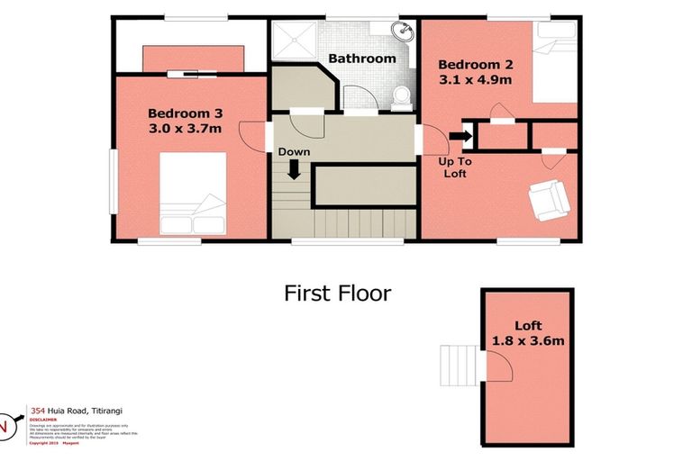 Photo of property in 354 Huia Road, Titirangi, Auckland, 0604