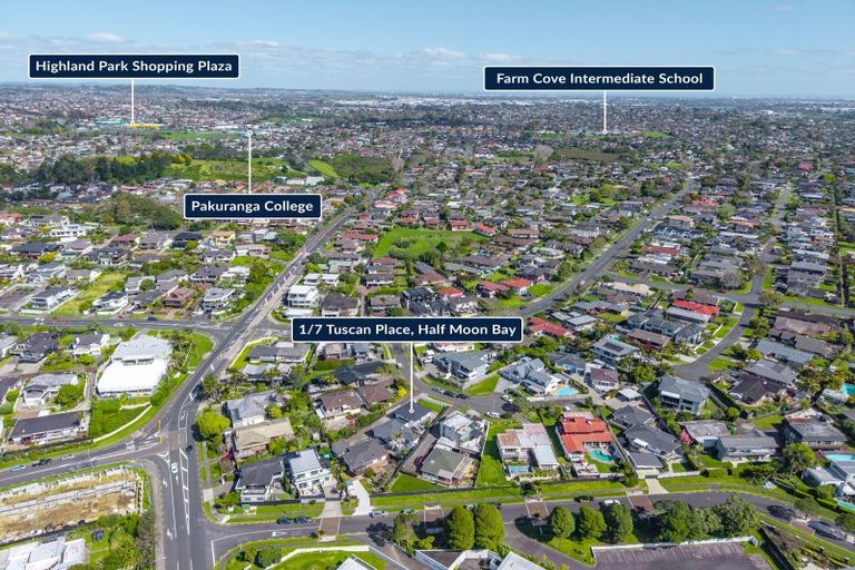 Photo of property in 1/7 Tuscan Place, Half Moon Bay, Auckland, 2012