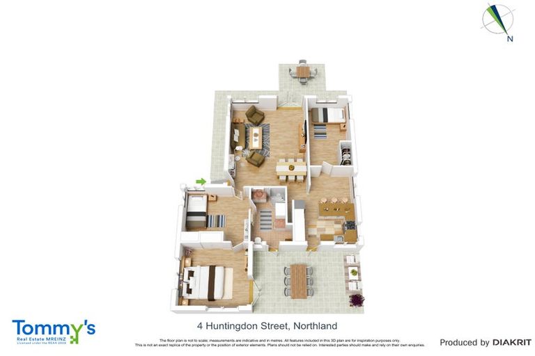 Photo of property in 4 Huntingdon Street, Northland, Wellington, 6012