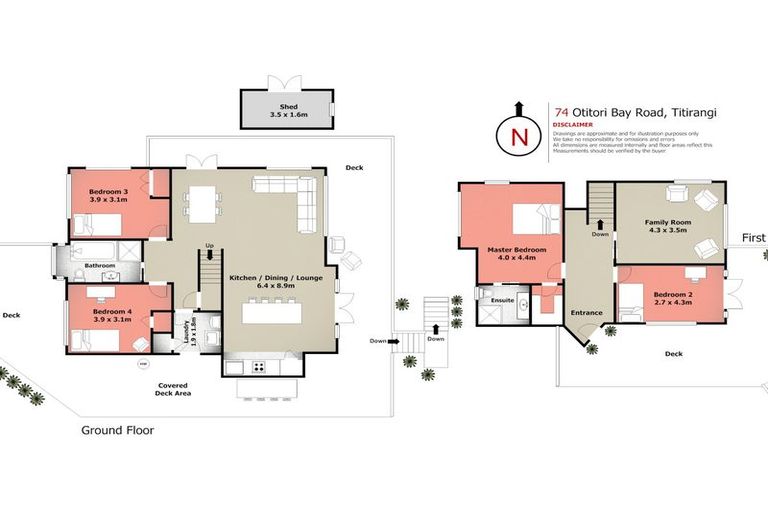 Photo of property in 74 Otitori Bay Road, Titirangi, Auckland, 0604