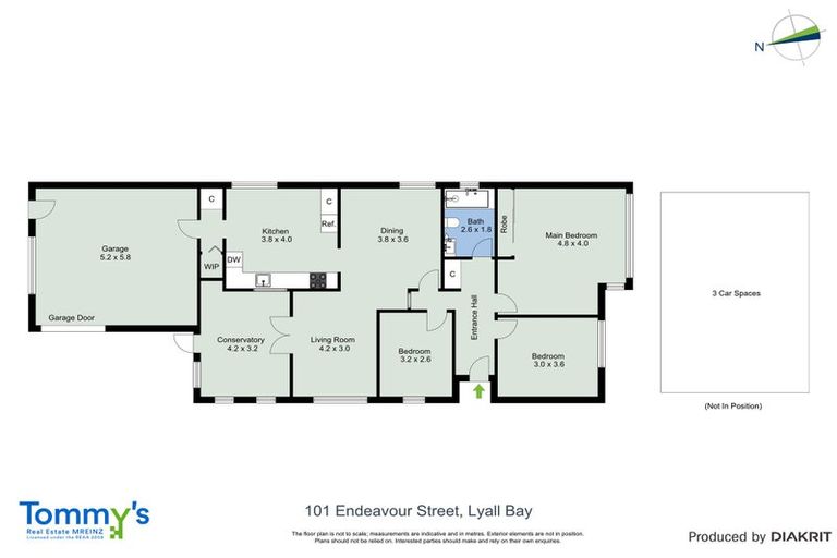 Photo of property in 101 Endeavour Street, Lyall Bay, Wellington, 6022