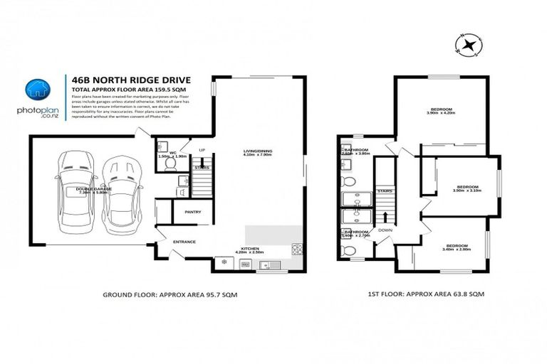 Photo of property in 46u2 North Ridge Drive, Rototuna North, Hamilton, 3281