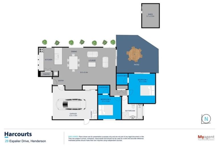 Photo of property in 29 Espalier Drive, Henderson, Auckland, 0612