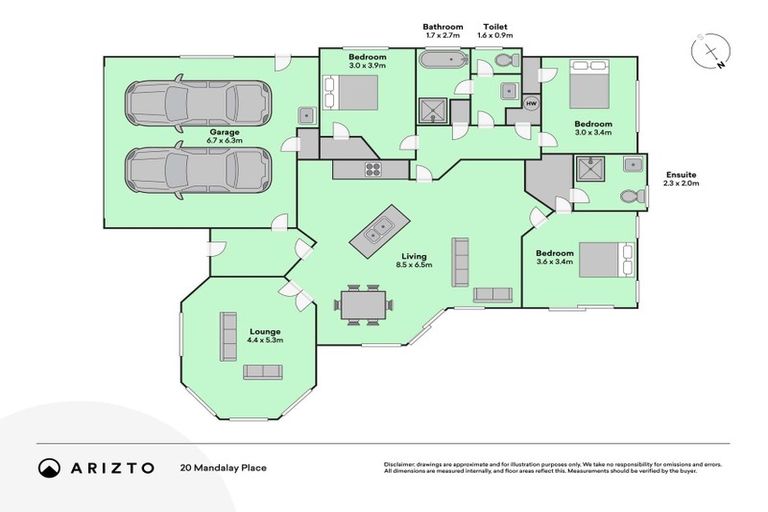 Photo of property in 20 Mandalay Place, Waiuku, 2123