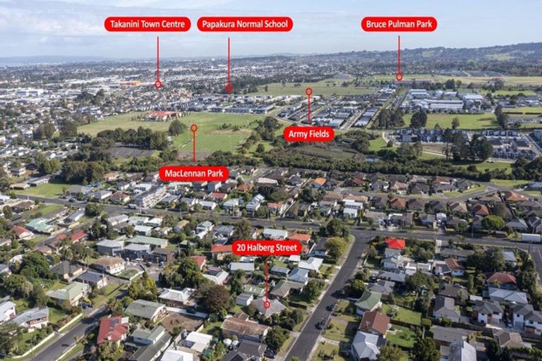 Photo of property in 20 Halberg Street, Papakura, 2110
