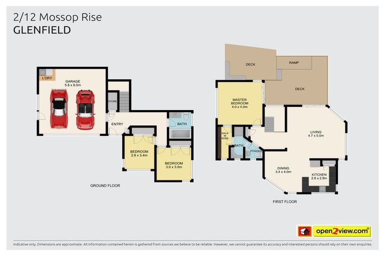 Photo of property in 2/12 Mossop Rise, Glenfield, Auckland, 0629