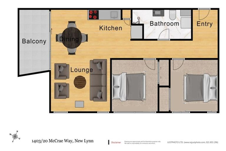 Photo of property in 1403/20 Mccrae Way, New Lynn, Auckland, 0600