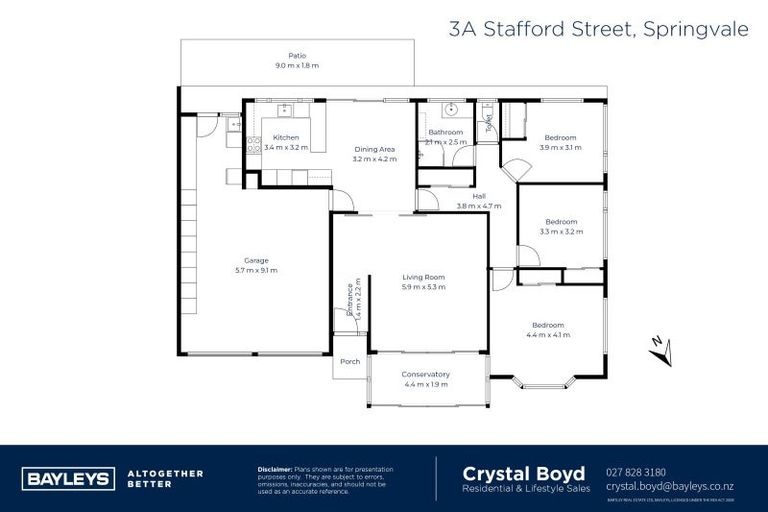 Photo of property in 3 Stafford Street, Springvale, Whanganui, 4501