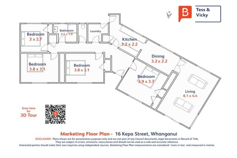 Photo of property in 16 Kepa Street, Whanganui East, Whanganui, 4500