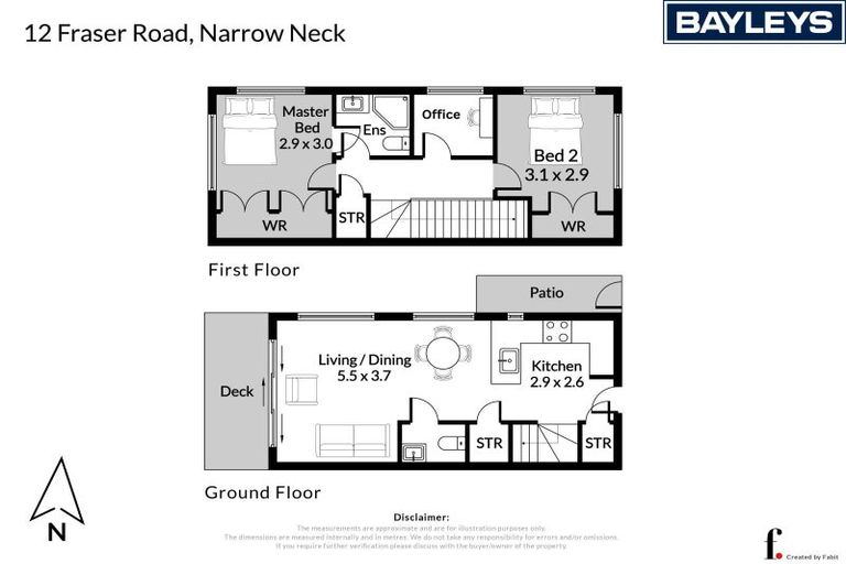 Photo of property in 5/12 Fraser Road, Narrow Neck, Auckland, 0624