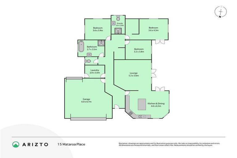 Photo of property in 15 Mataroa Place, Parklands, Christchurch, 8083